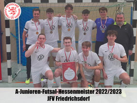 Die A-Junioren des JFV Freidrichsdorf.